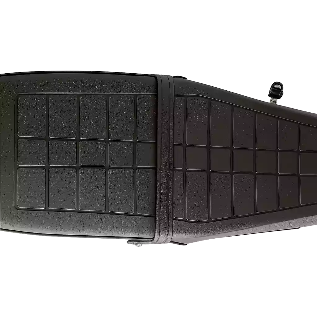 20251202_1728_Motorbike Seat Isolated_remix_01kbfnmp46f67tprktq09yheqc زین باکس دار هوندا CDI - تصویر 2