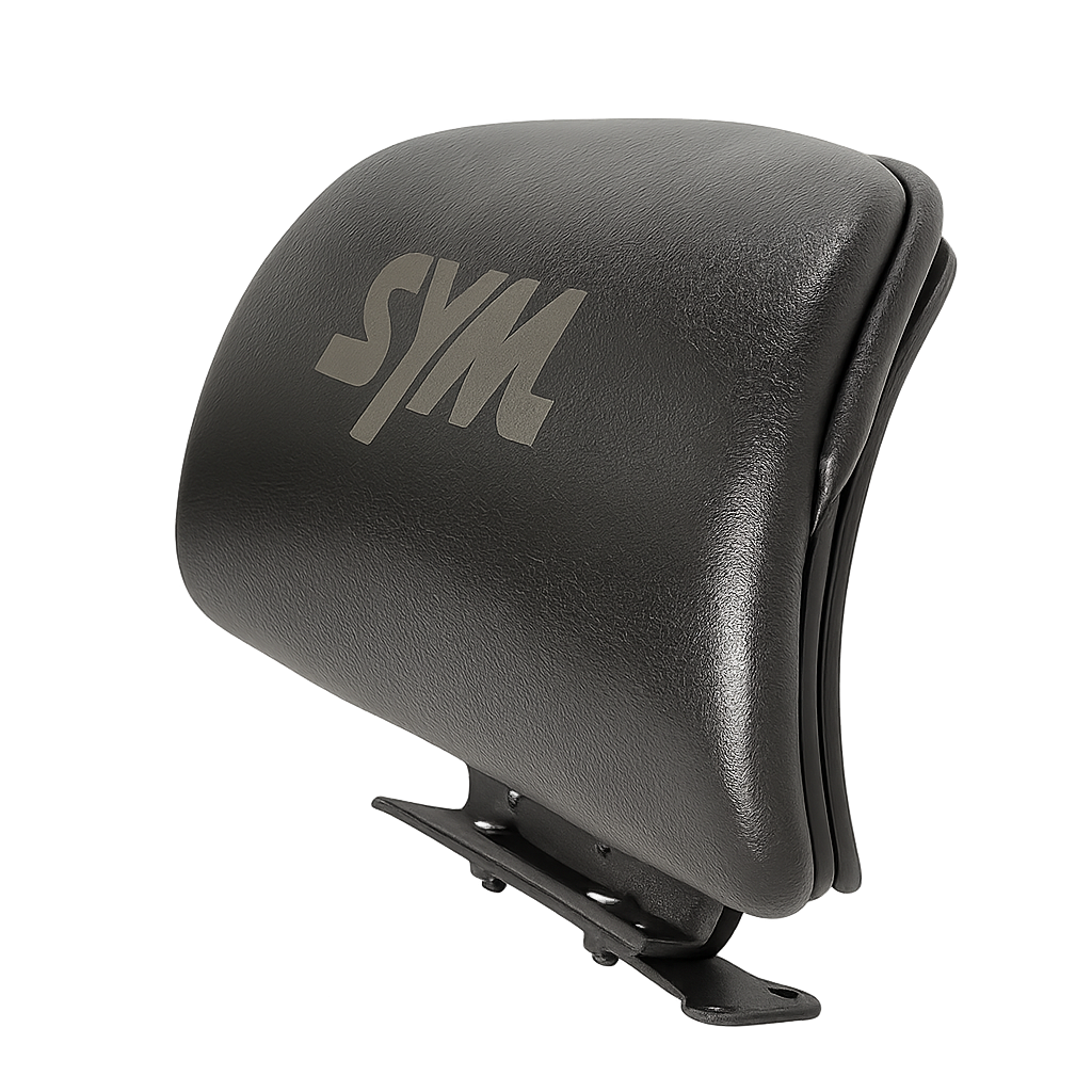 20251026_1128_Accessory Product Isolated_remix_01k8frbt8fetk8fmzh9de9b59k پشتی صندلی جویمکس موتورسیکلت SYM