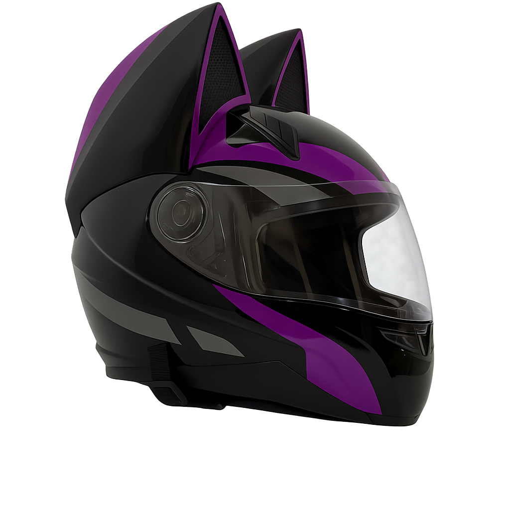 20251026_1640_Helmet Product Display_remix_01k8ga6745epwv8yn5t97tv8zp کلاه کاسکت خرگوشی فک دار - تصویر 3