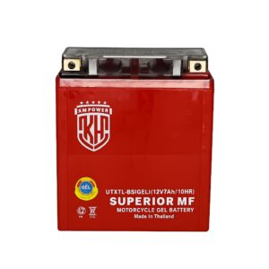 باتری ژل 12V 7Ah XMPOWER مدل UTXTL-BSIGELI مناسب XMAX 250