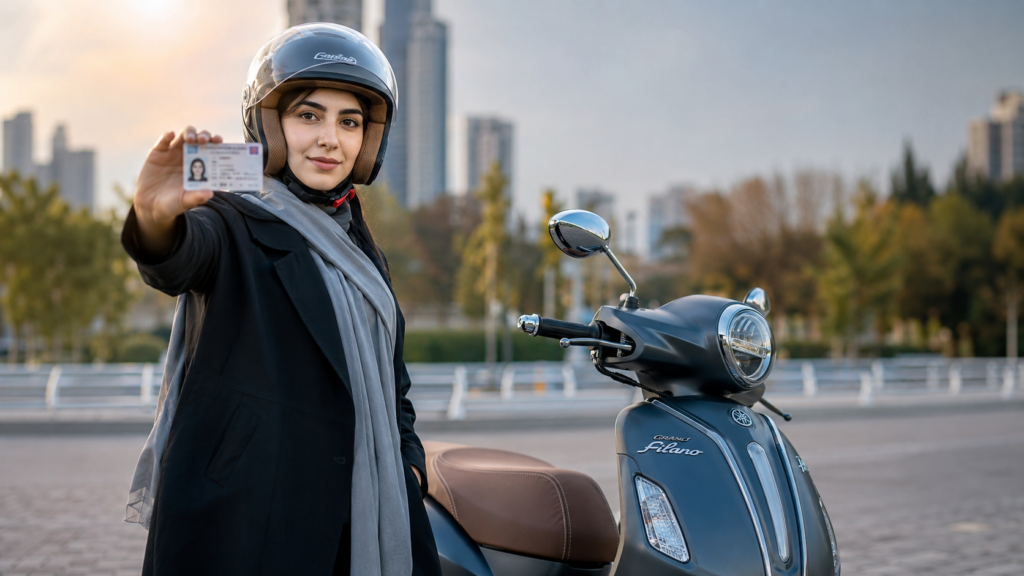 women motorcycle training iran 1 1024x576 - گواهینامه موتور بانوان 1405؛ شرایط و زمان ثبت&zwnj;نام